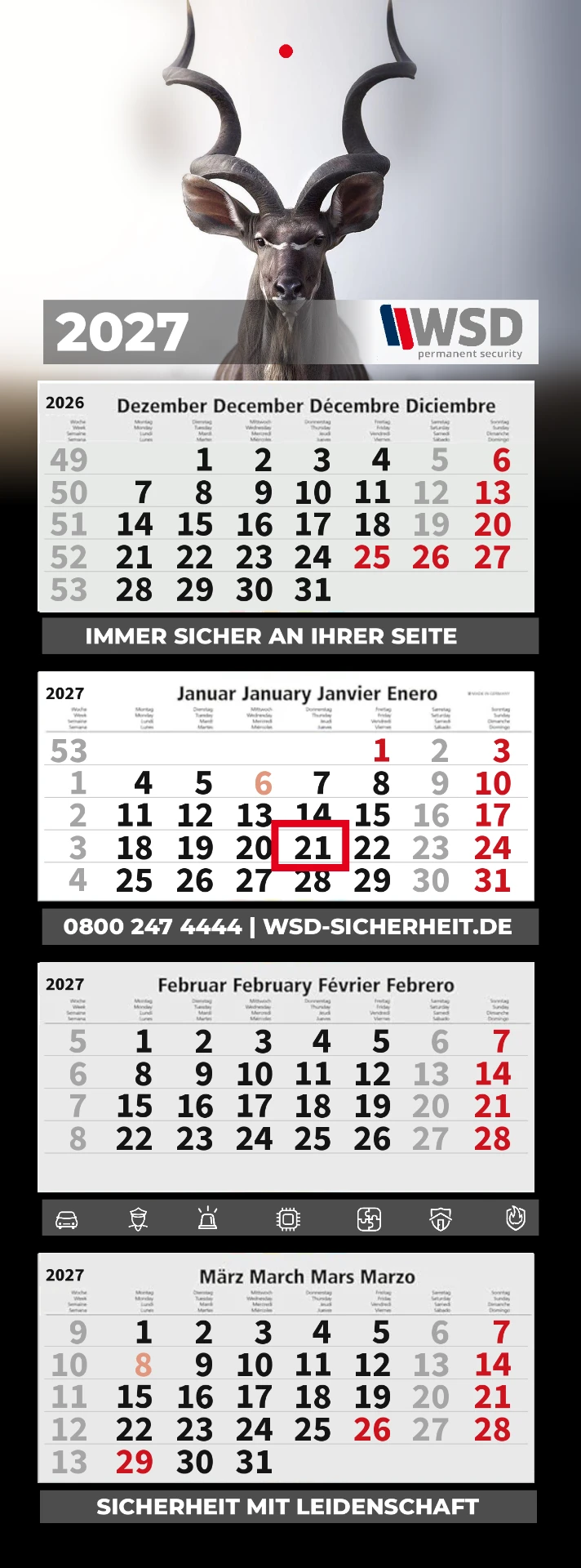 Motiv 27: Großer Kudu