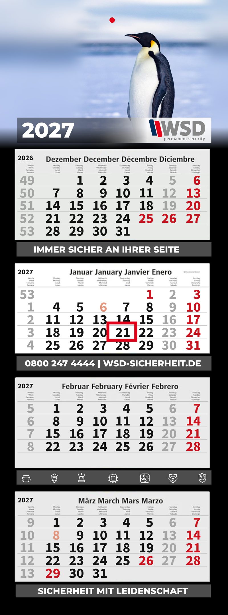 Motiv 22: Kaiserpinguin